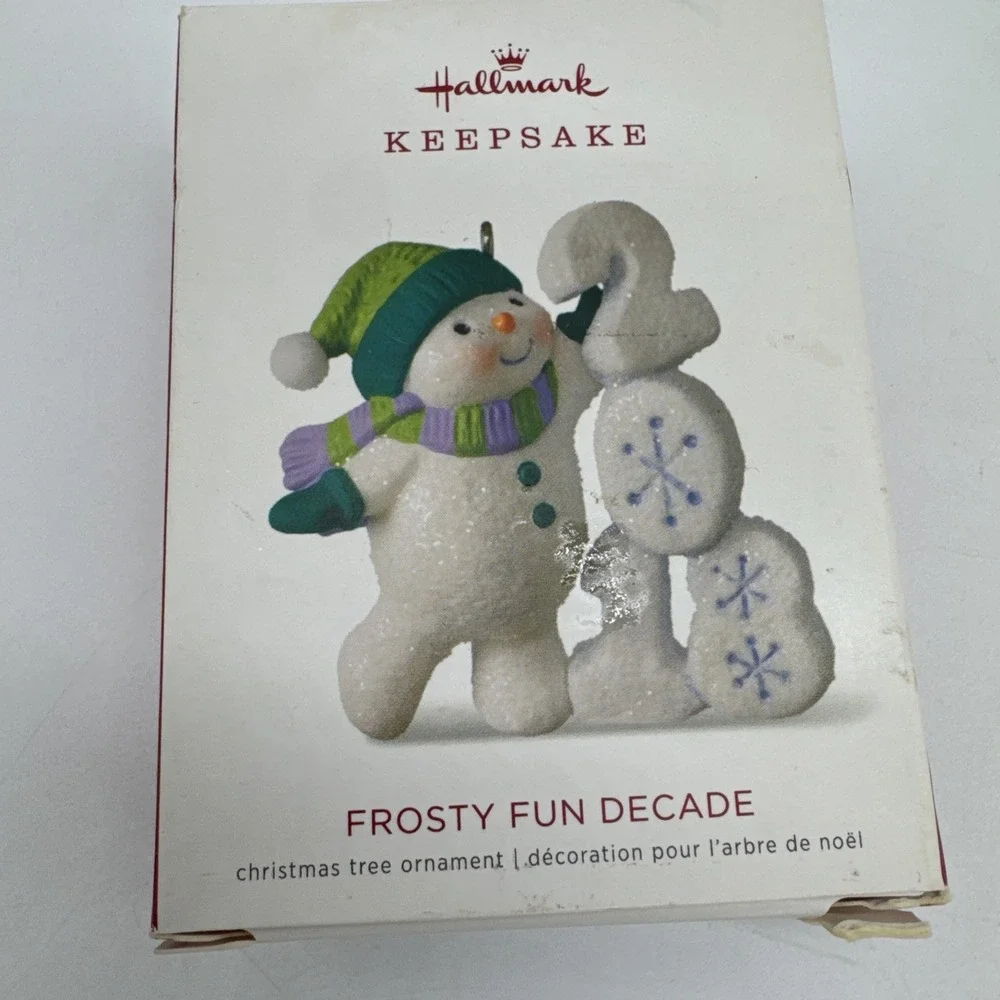 Hallmark Keepsake Frosty Fun Decade 2018 Christmas Ornament 11th in the Series